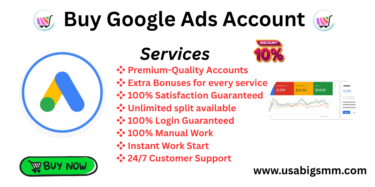 Buy Google Ads Accounts