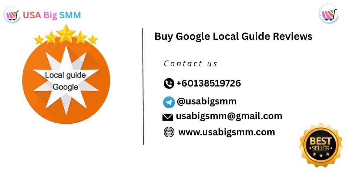 Buy Google Local Guide Reviews